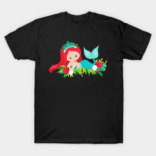 Mermaid Christmas T-Shirt